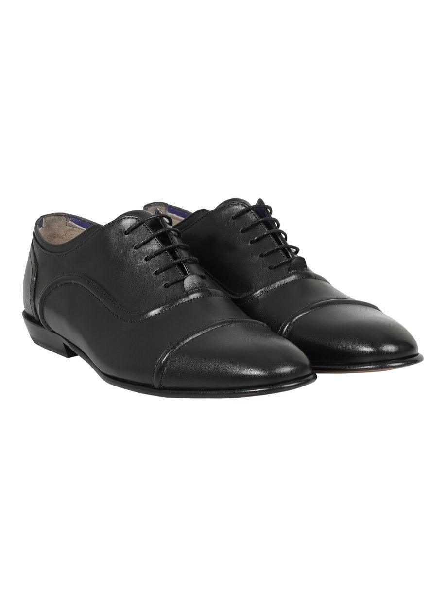 Andrei Fitil Detaylı Klasik Ayakkabı - Siyah - Mahfelle