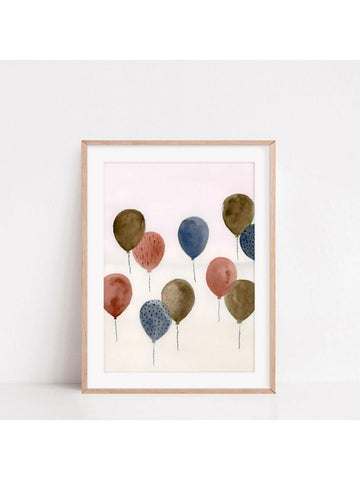 Balloons Fine Art Baskı - Mahfelle