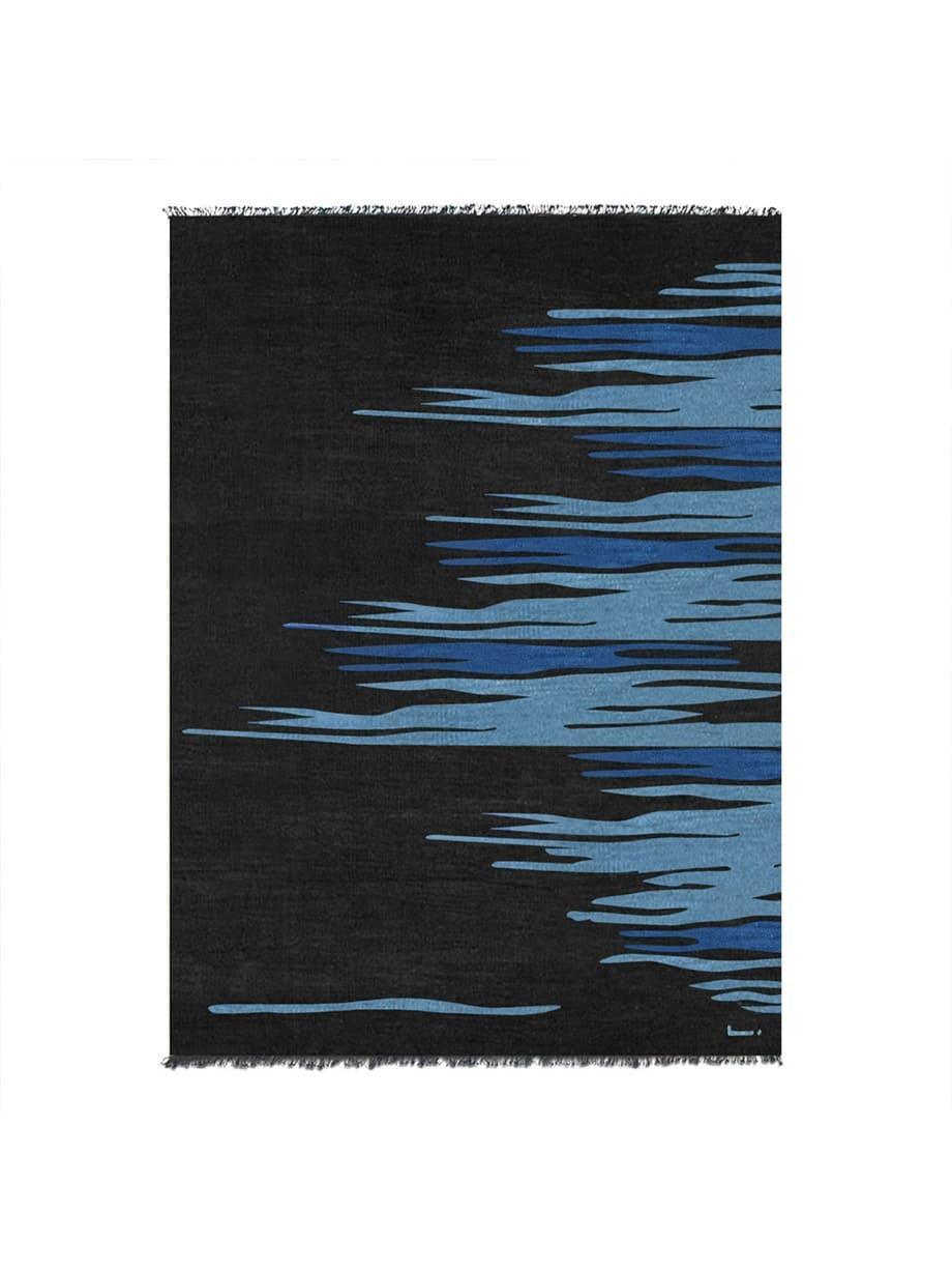 Ege No 2 Kilim Siyah-Mavi 150 x 200 - Mahfelle