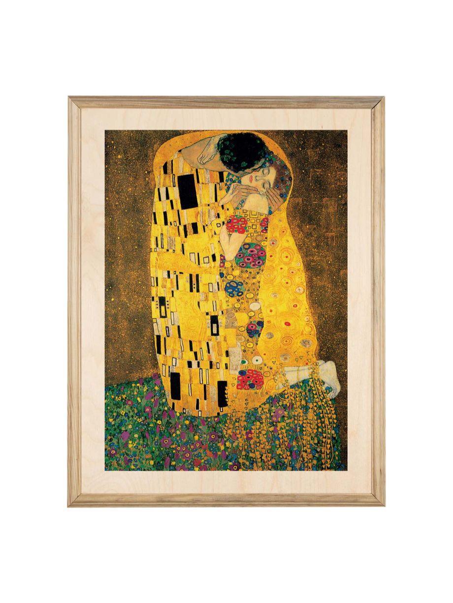 Gustav Klimt Ahşap Tablo - Mahfelle