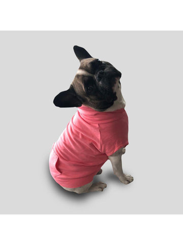Peony Pembe Kapüşonlu Sweatshirt Köpek Kıyafeti - Mahfelle