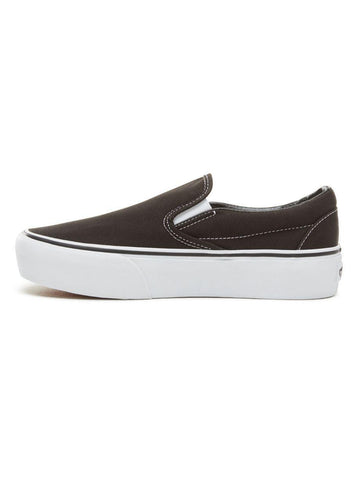 Vans Classic Slip-On Platform Erkek Siyah Sneaker - Mahfelle