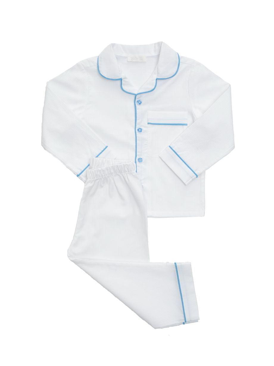 White & Blue Pjs - Pijama Takımı - Mahfelle