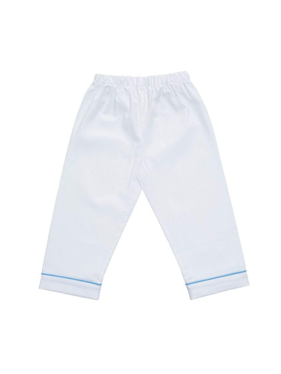White & Blue Pjs - Pijama Takımı - Mahfelle
